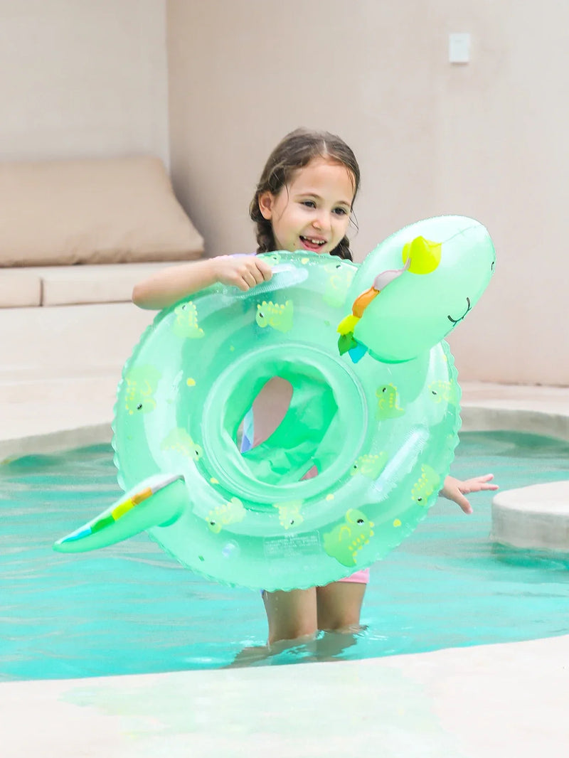 1+1 GRATIS | DinoFloat – Der aufblasbare Dino-Schwimmring für Kinder