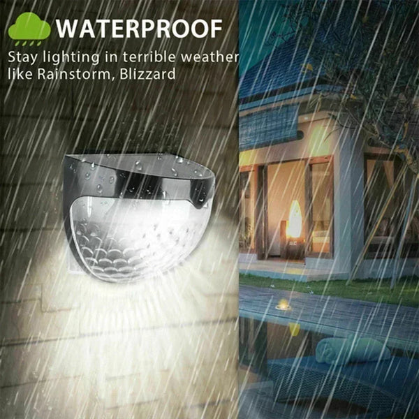 Solar Zaunleuchte LumiPath FencePro | Wasserdicht & Solarbetrieben | Warmweiß & Mehrfarbig | Für Garten, Terrasse & Treppe