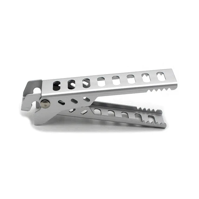 GripHeat Aluminium Topf- und Pfannengreifer | Anti-Hitzeschutz | Leicht & tragbar | 12,5 × 2,8 × 2,5 cm