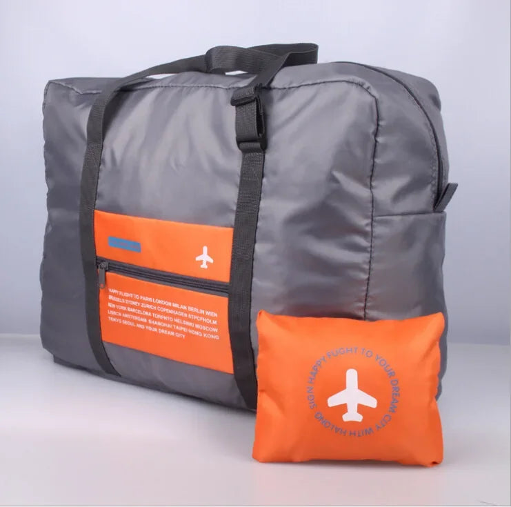 Packaro Travel Bag Faltbare Reisetasche aus Oxford-Gewebe | Wasserdicht & Geruchsresistent | 42 × 38 × 20 cm | Für Damen & Herren