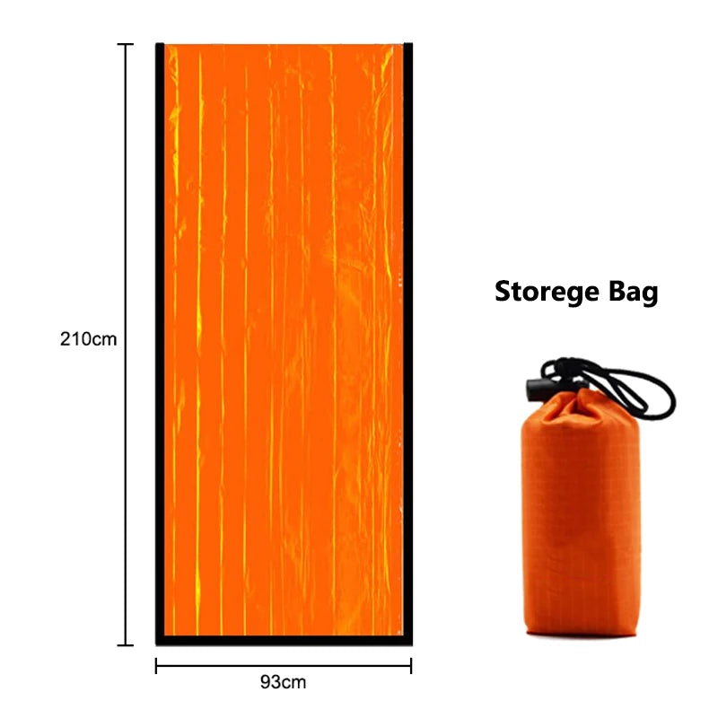 ThermoSafe Bivy | Notfall-Schlafsack | Wasserdicht & Wärmereflektierend | Ultraleicht für Camping & Rettungseinsätze