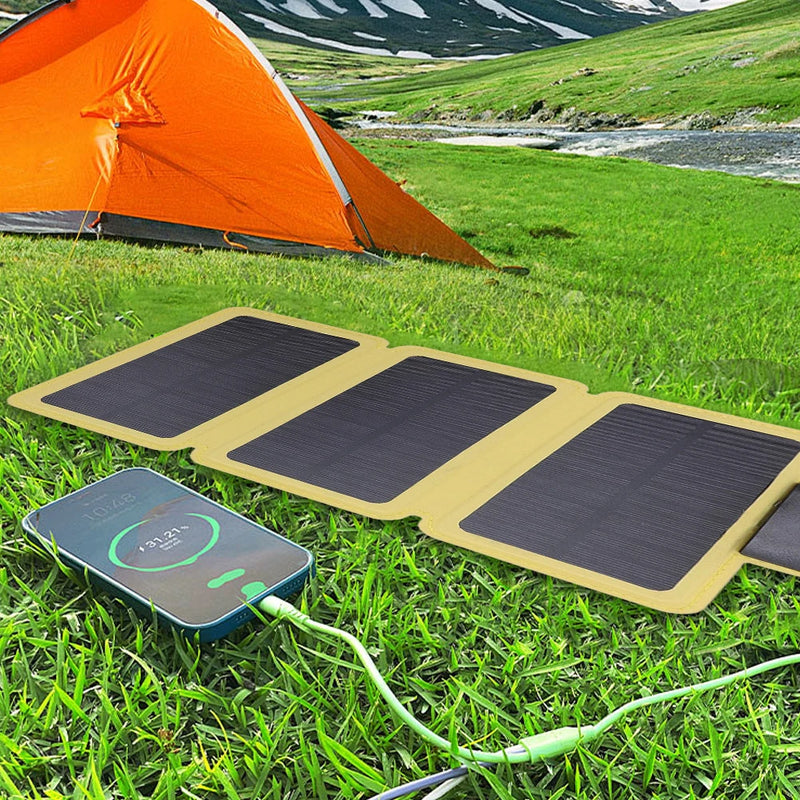 Faltbares Solarladegerät SolarNomad Pro | IP67 Wasserdicht | Smart IC Schnellladung | Ultraleicht & Kompakt