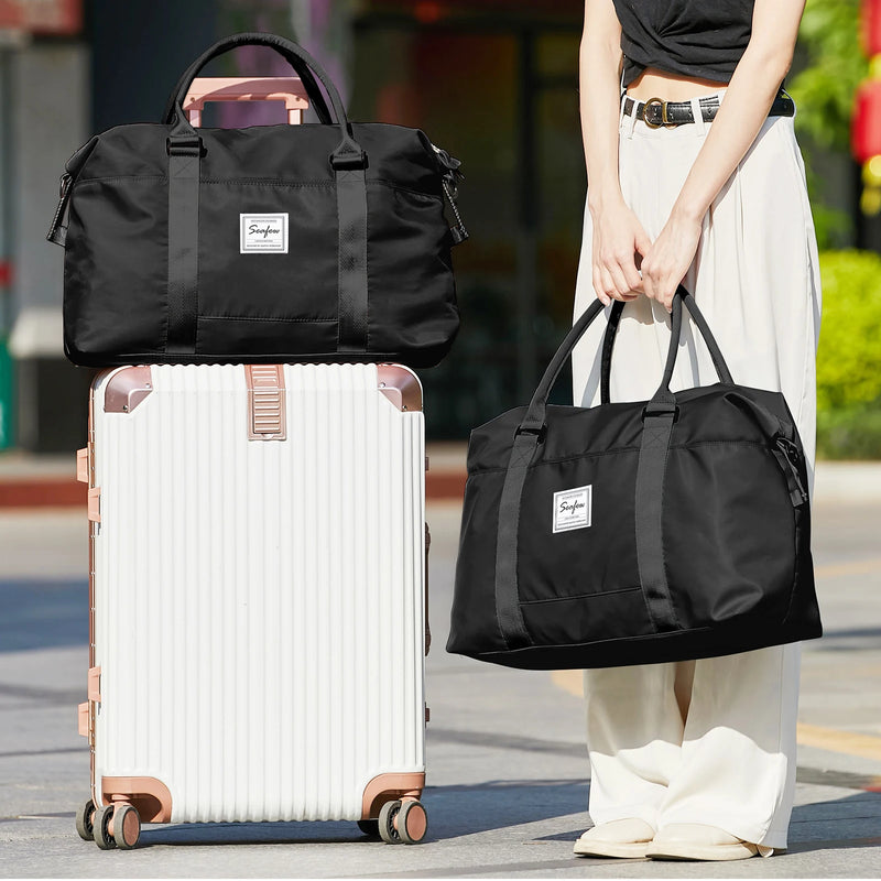 Aerovigo Reisetasche Handgepäck 40x20x25 | Große Kapazität | Weekender für Kurzreisen | Flugtaugliche Kabinentasche