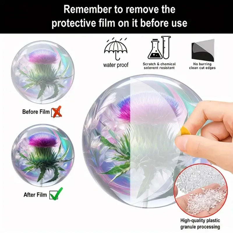 Acryl Schild | Leicht & Robust | Mit Aufhängekordel | 15x15 cm / 20x20 cm