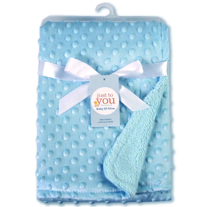 CuddleNest Baby | Babydecke & Pucktuch | Weiches Fleece & Baumwolle | Wärmend & Atmungsaktiv | Für Neugeborene