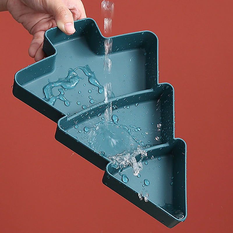 Festivo TreePlate | Weihnachtsbaum Obstplatte | Festliche Servierplatte | Party- & Tischdeko für Weihnachten & Neujahr