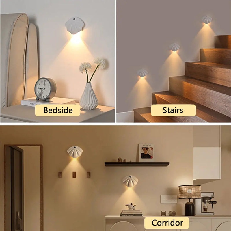 LED-Sensorleuchte LightSense Pro | 3 m Reichweite | 3 Lichtfarben | Magnetisch & Wiederaufladbar