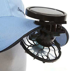 Solar-Ventilator SunBreeze ClipFan | Mini-Klemmventilator mit Solarpanel | Für Outdoor-Aktivitäten, Reisen & Sport | Hands-Free-Kühlung
