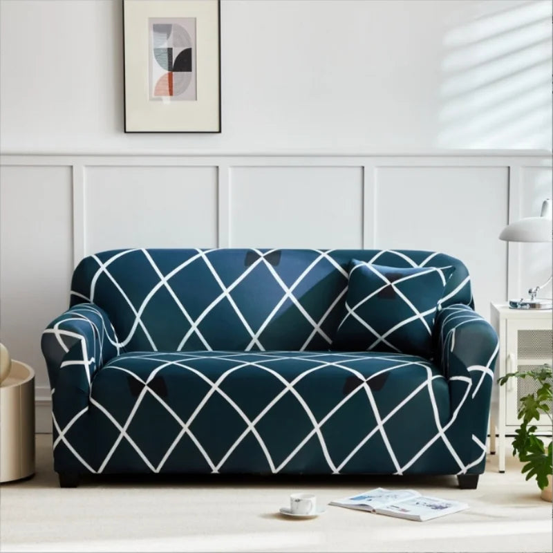FlexiHome Elastischer Sofaüberwurf | Moderne Passform | Rundum-Schutz für 1–4-Sitzer Sofas | Waschbar & Stilvoll