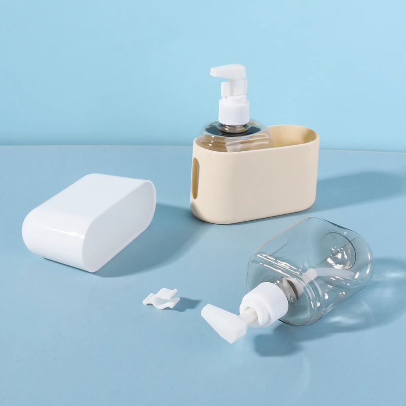 FlexiFill Reiseflaschen Set 2-in-1 | 100 ml Kombiflasche mit Trichter & Etiketten | Für Shampoo, Duschgel, Lotion | Auslaufsicher & TSA-konform