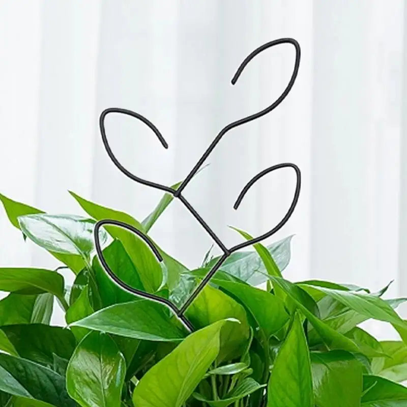 Climbleaf Metall-Pflanzenrankhilfe für Innenräume | Rostfrei & Stabil | Für Kletterpflanzen, Blumen & Efeu | Dekoratives Blätterdesign