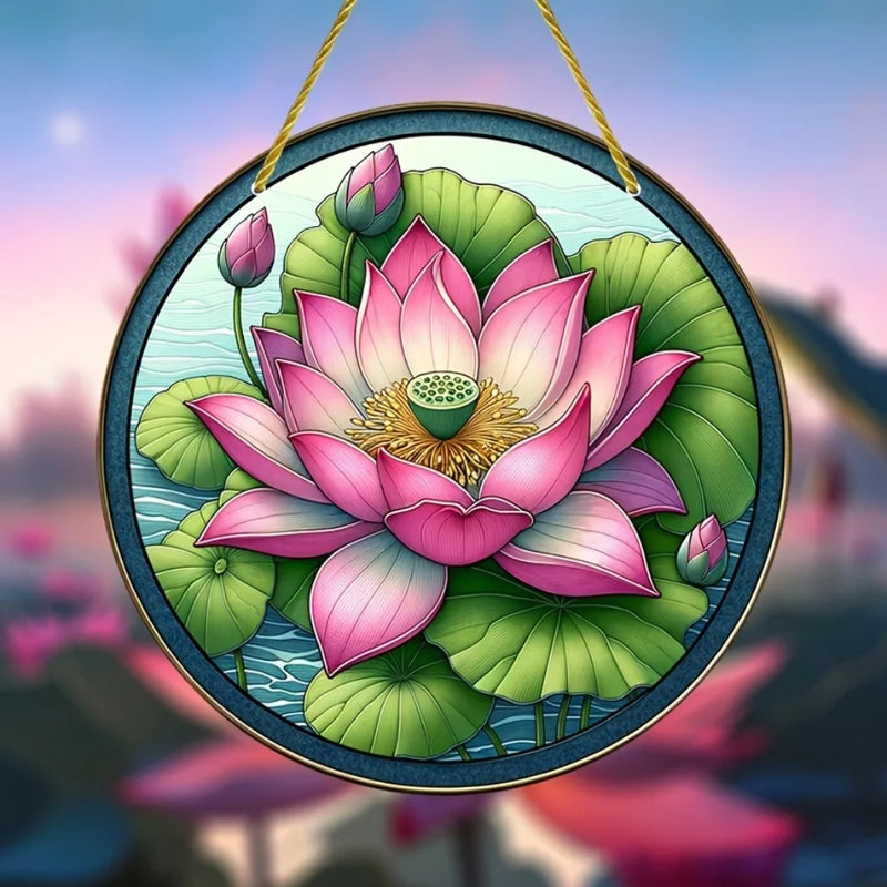 Schmetterling Sonnenfänger AureliaLight | Acryl Rundschild | 15×15 cm / 20×20 cm | Fenster- & Wanddeko