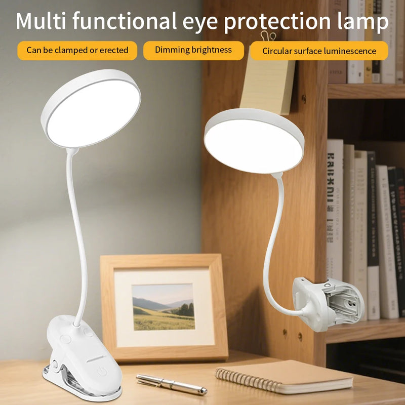 FlexiRead LED Tischlampe | USB Wiederaufladbar & Faltbar | Augen­schonend & Dimmbar | 39 cm