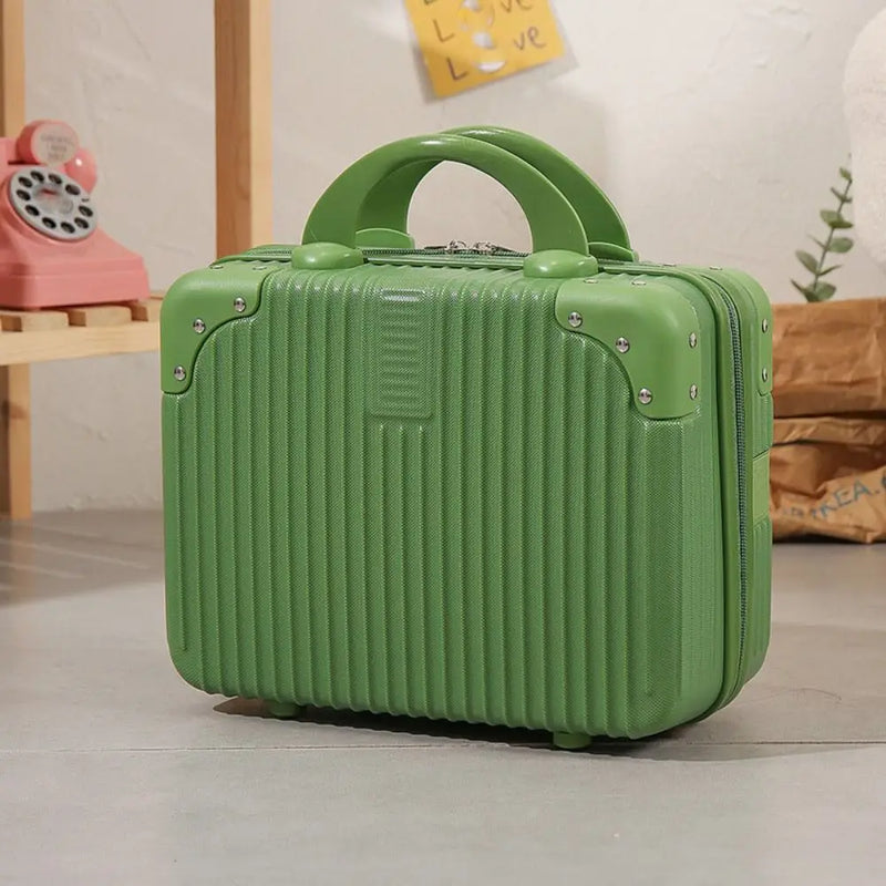 Travellia Mini-Kosmetikkoffer | Kompakt & Stylisch | Hartschale aus ABS+PC | Ideal für Reisen & Make-up