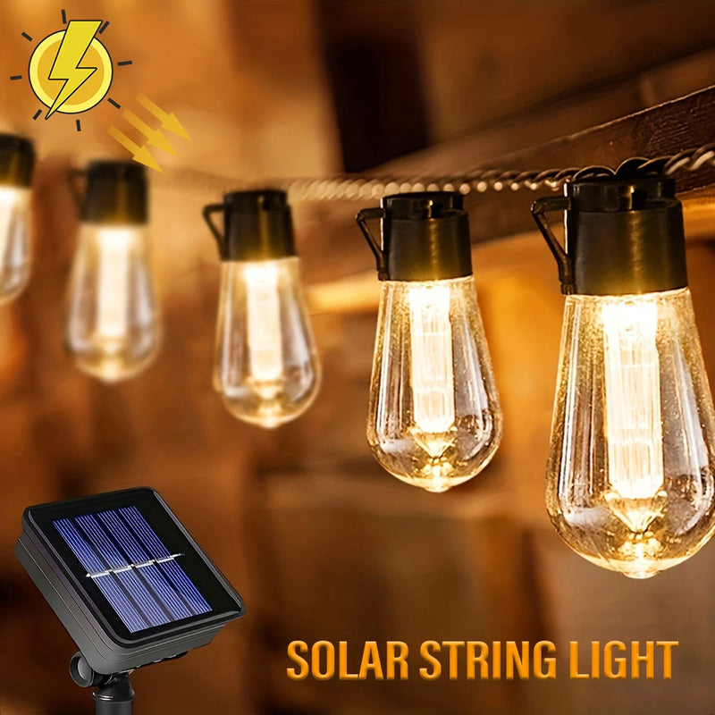 LED Solar-Lichterkette SolaLuma | Wasserdicht IP44
