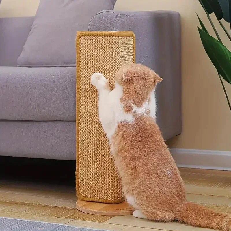 Kratzmatte Sivora NaturSisal | Natürliche Sisal-Kratzmatte für Katzen | Bodenschutz & Möbelpflege | 60×40 cm