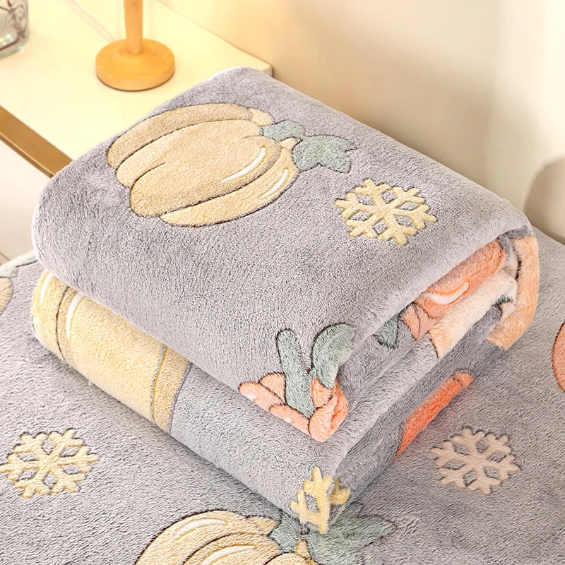 Fleuralux Kuscheldecke | Flauschige Fleece-Decke im floralen Design | Weiche Wohndecke für Bett, Sofa & Reisen | Hautfreundlich & Farbbrillant