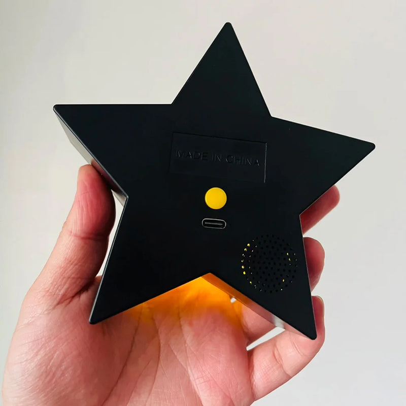 LumiStar 3D LED Nachtlicht | USB-Aufladung | Musik-Sync | Deko Lampe für Teens & Erwachsene