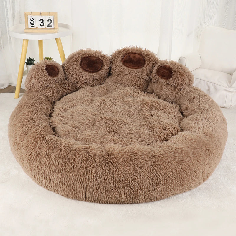 Hundebett Pawlana | Flauschiges Kuschelnest | Orthopädisch & Waschbar | Für Hunde & Katzen