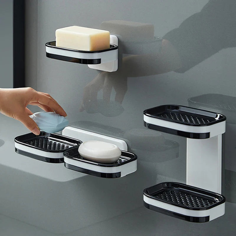 SoapLift – Die clevere Doppelablage für trockene & saubere Seife!