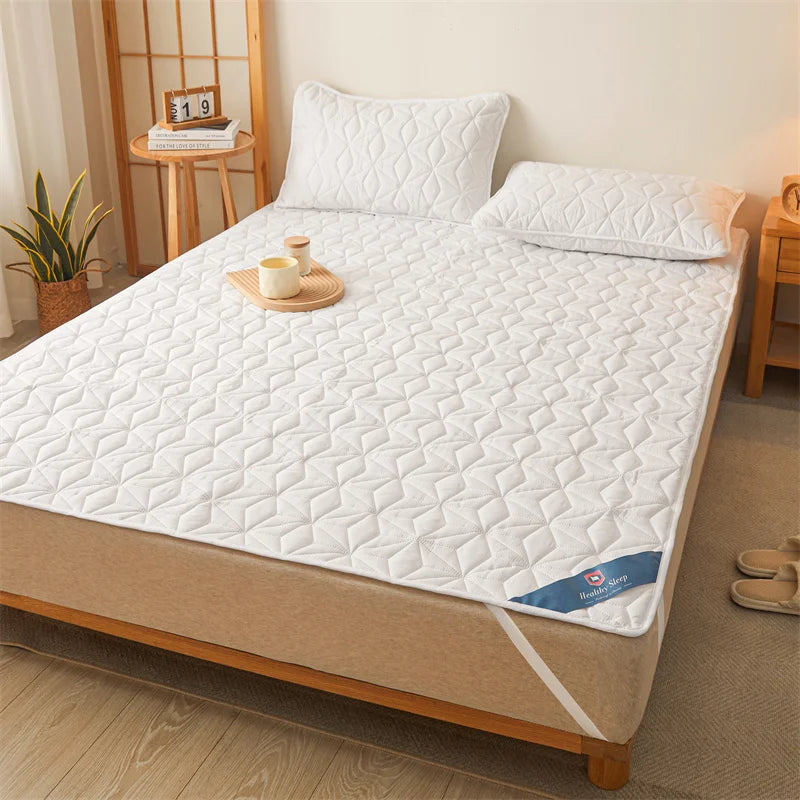 Matratzenschoner PureRest | Wasserdicht & Gesteppt | Mit Elastikband | Für Einzel- & Doppelbett bis 40 cm Höhe