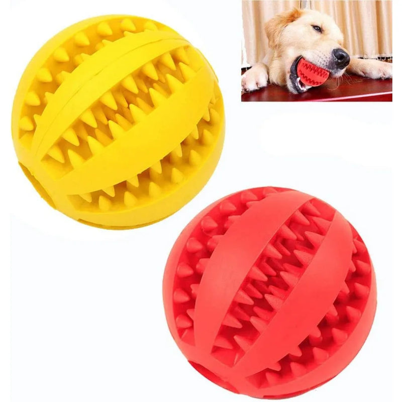 Hundespielball ChewPlay FlexiBall | Interaktives Gummispielzeug mit Futterfunktion | Zahnpflege & Kauspiel | Für kleine Hunde