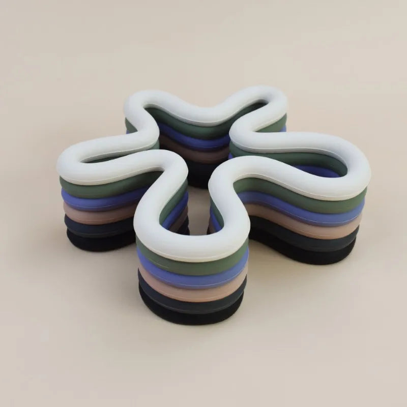 Silikon-Untersetzer HexaGrip | Geometrisches Design | Hitzebeständig & rutschfest | 16,5 cm | Für Töpfe, Tassen & Schüsseln