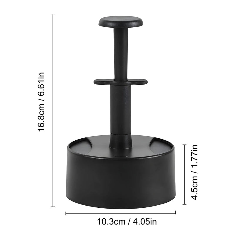 Grillform Burgerpresse Verstellbar | Ø 10,3 cm | Für Perfekte Patties | Spülmaschinengeeignet & BPA-frei