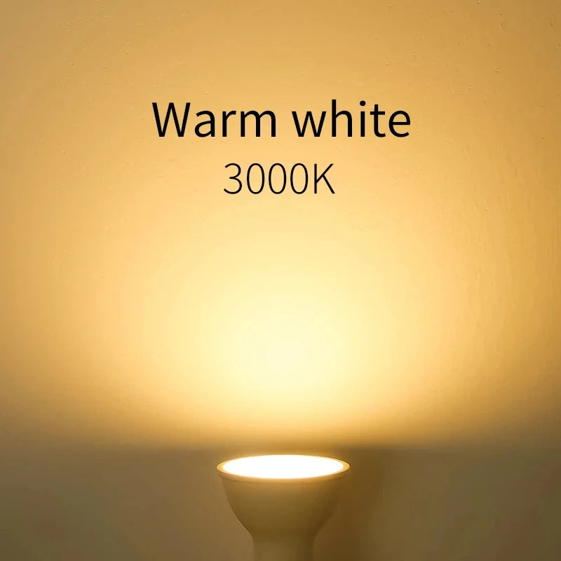 LED-Strahler Glimora GU10 | 3W/6W/9W/12W | Energieeffizient & langlebig | 3-Farb-Dimmung | 220V