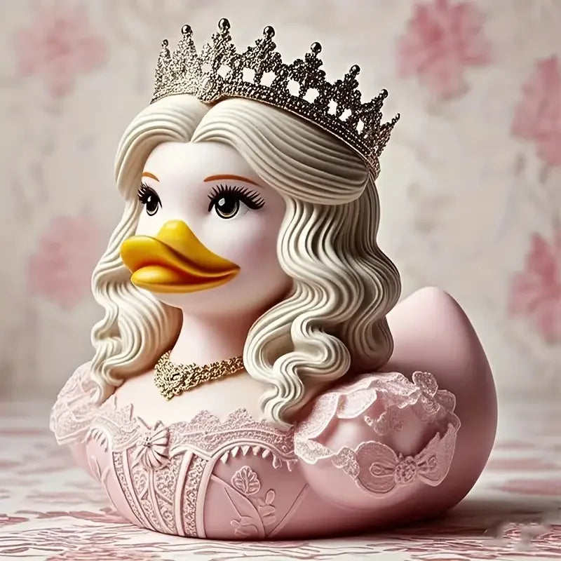 Alien Duck Resin Figur | Lustige Außerirdische Ente | Harz-Deko für Schreibtisch, Auto & Zuhause