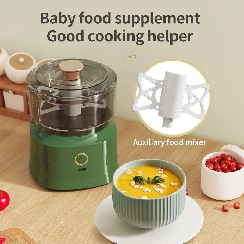 Mini-Küchenmaschine MixiChef 350 | Kabellos mit USB-Ladung | 350 ml | Zerkleinern, Mixen & Pürieren