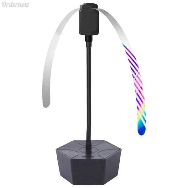 InsectoBreeze Fliegenabwehr Ventilator | Reflektierender Tischlüfter | USB & Batteriebetrieb | Für Picknick & BBQ | 17 × 11 cm