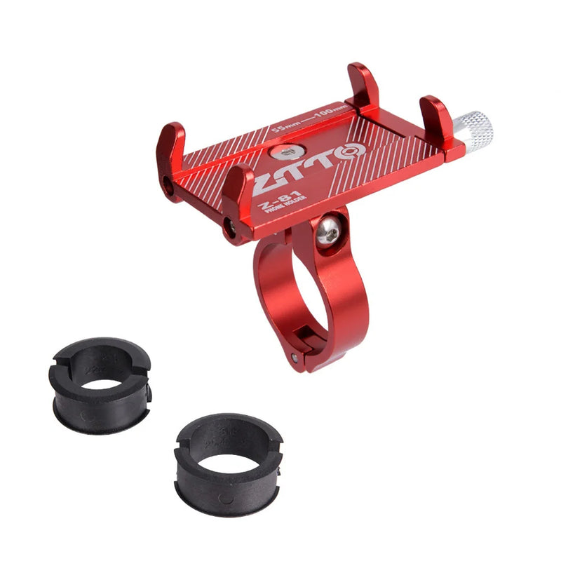 Fahrrad Handyhalterung RideGrip 360 Pro | 360° Drehbar | Aluminiumlegierung | Stoßfest & Sicher | Für Fahrrad, Motorrad & E-Scooter