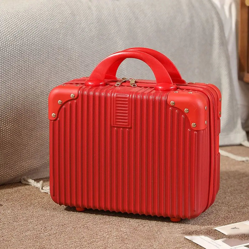 Travellia Mini-Kosmetikkoffer | Kompakt & Stylisch | Hartschale aus ABS+PC | Ideal für Reisen & Make-up