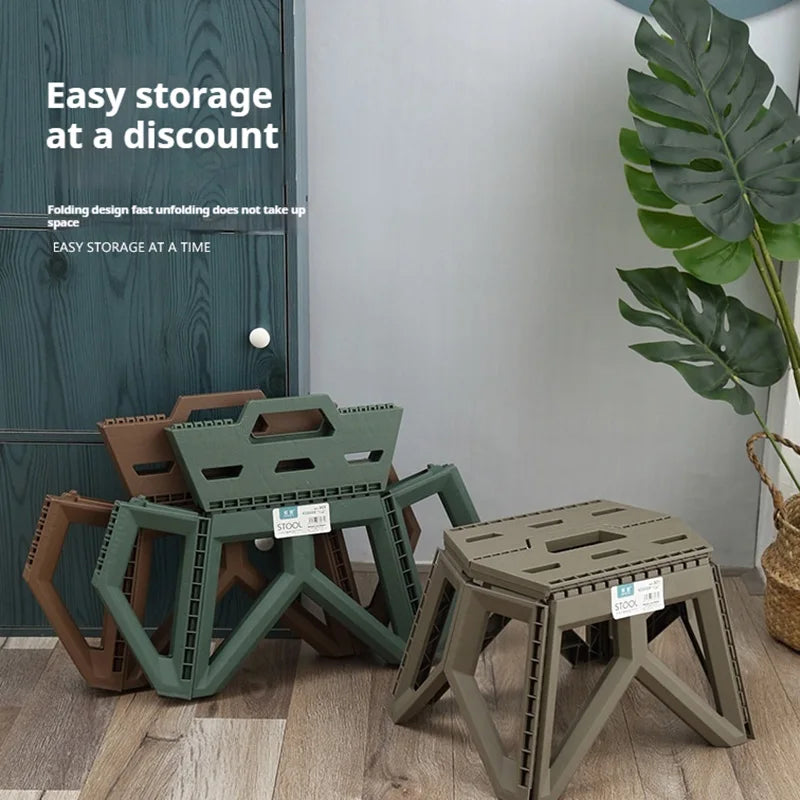 CampFold Klapphocker | Faltbarer Outdoor-Hocker | Hohe Tragkraft | Kompakt & Wetterfest