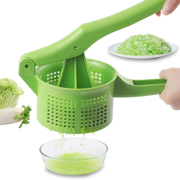 Drylino PressFit Gemüsepresse mit Griff | Wasserentsafter für Füllungen & Gemüse | Ideal für Dumplings & Kraut