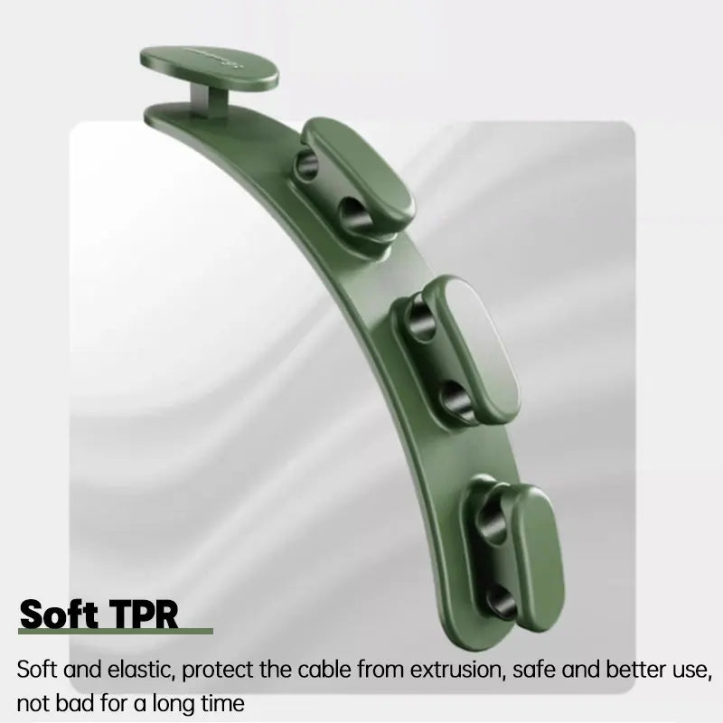 Ordito ClipLine Set Selbstklebende Kabelclips | Kabelmanagement für Schreibtisch, Büro & Zuhause