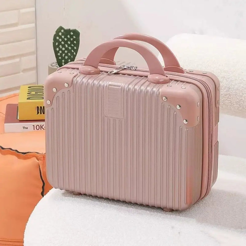 Travellia Mini-Kosmetikkoffer | Kompakt & Stylisch | Hartschale aus ABS+PC | Ideal für Reisen & Make-up