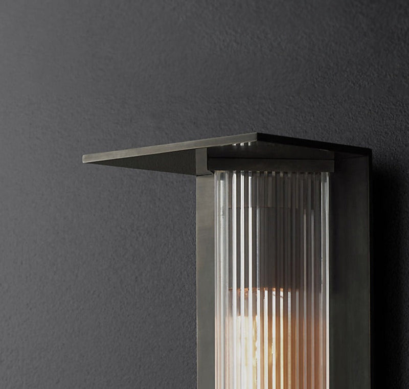 Solar-Wandleuchte SensoLux | Mit Bewegungssensor | IP65 Wetterfest | Edelstahl & Aluminium | LED Warmweiß