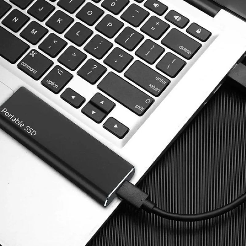 Datacurve Externe Festplatte 4 TB | Ultra Slim & Schnell | USB-C | Kompatibel mit Windows & Mac