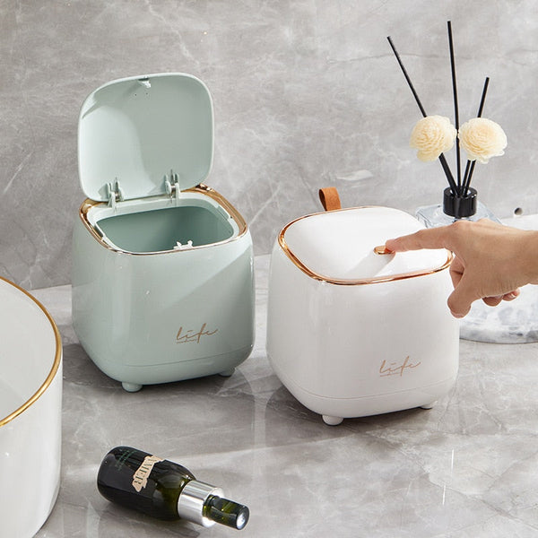 Tisch-Mülleimer Cleaniva | Geruchsdicht & Hygienisch | Doppelwandiges Design