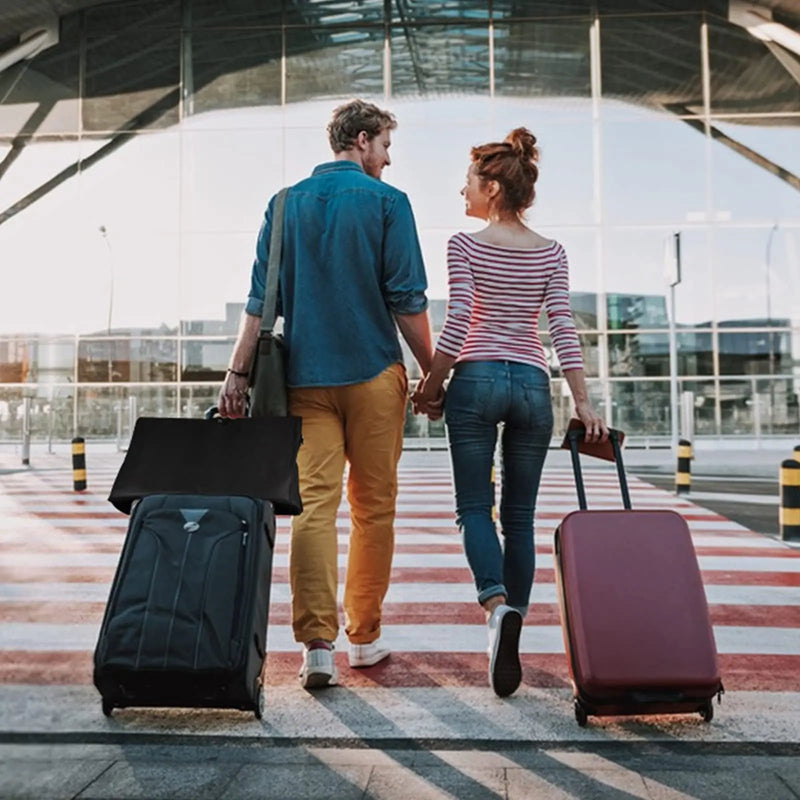ReiseKleider Kleidersack für Reisen | Beidseitiger Reißverschluss & XXL-Taschen | Atmungsaktiv & Transparent | 43 Zoll Hängender Anzug-Organizer
