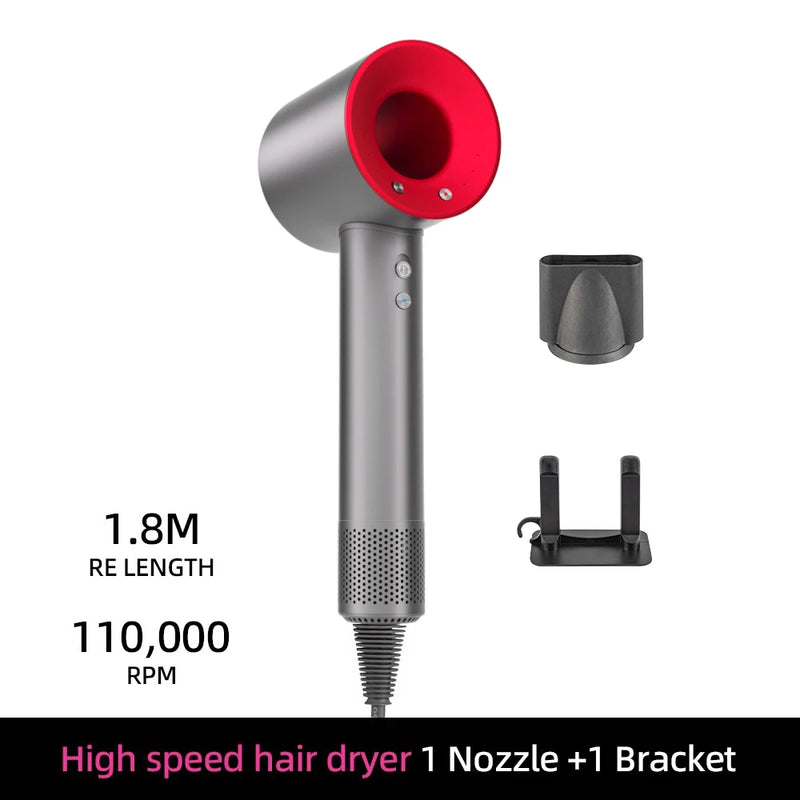 Ionen Haartrockner | 200 Mio. Negative Ionen | Intelligente Temperaturkontrolle | 110.000 U/min