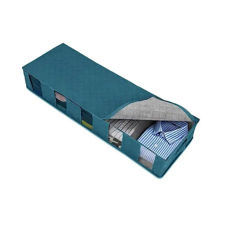 SpaceSaver Unterbett-Aufbewahrungstasche | Faltbar | Mit Griffen | Vliesstoff