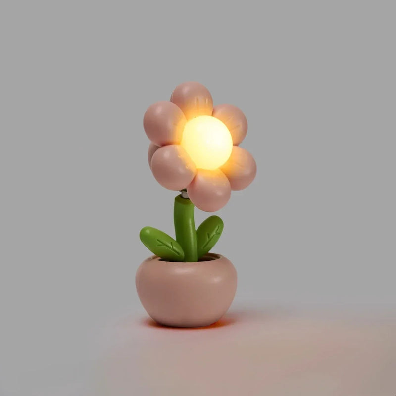 BlumenLicht Bloomy | Mini LED Nachtlicht | Niedliche Tischlampe | Dekoration & Kinderzimmer