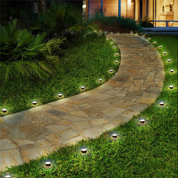 Solar-Gartenlicht LumiVerde | 10-in-1 LED System | RGB Farbwechsel | IP65 Wasserdicht | Für Rasen, Beete & Deko
