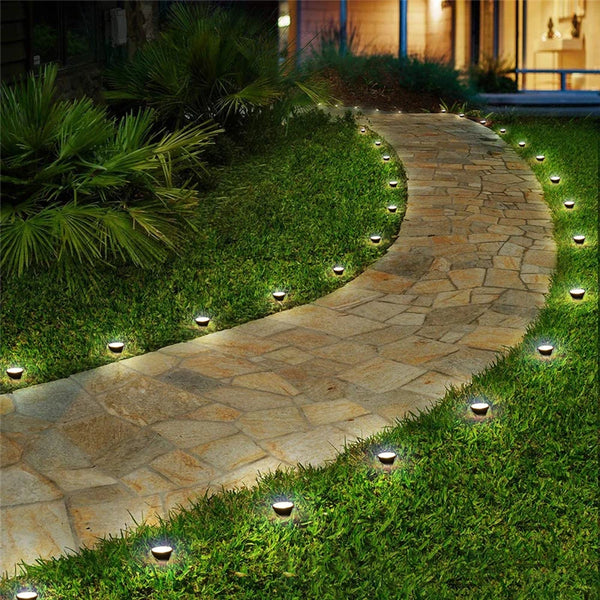 Solar-Gartenlicht LumiVerde | 10-in-1 LED System | RGB Farbwechsel | IP65 Wasserdicht | Für Rasen, Beete & Deko