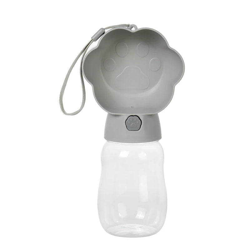 Trinkflasche Droppa DuoBottle | 2-in-1 Wasser- & Futterspender für Hunde & Katzen | Auslaufsicher & tragbar | 380 ml / 530 ml