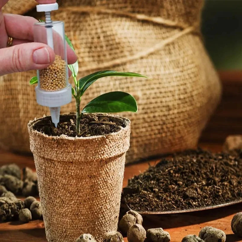 Handsämann Mini Handsämann Mini | Manueller Saatgutstreuer für Garten & Blumentopf | Präzise Aussaat leicht gemacht