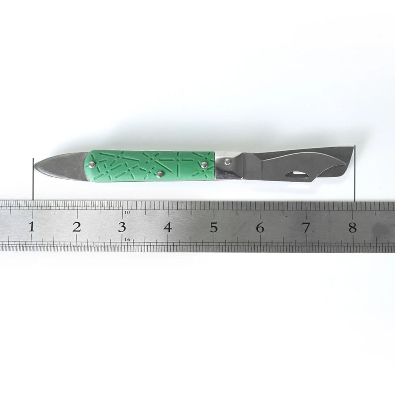 Veredelungsmesser Floracut Pro | 3-in-1 Klappmesser | Für Baumschnitt & Gartenarbeit | Edelstahlklingen
